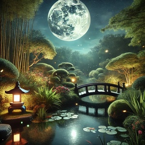 Moonlit Garden